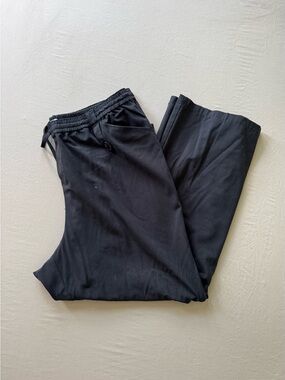 Vintage Christopher & Banks Black Wide Leg Pull On Pants